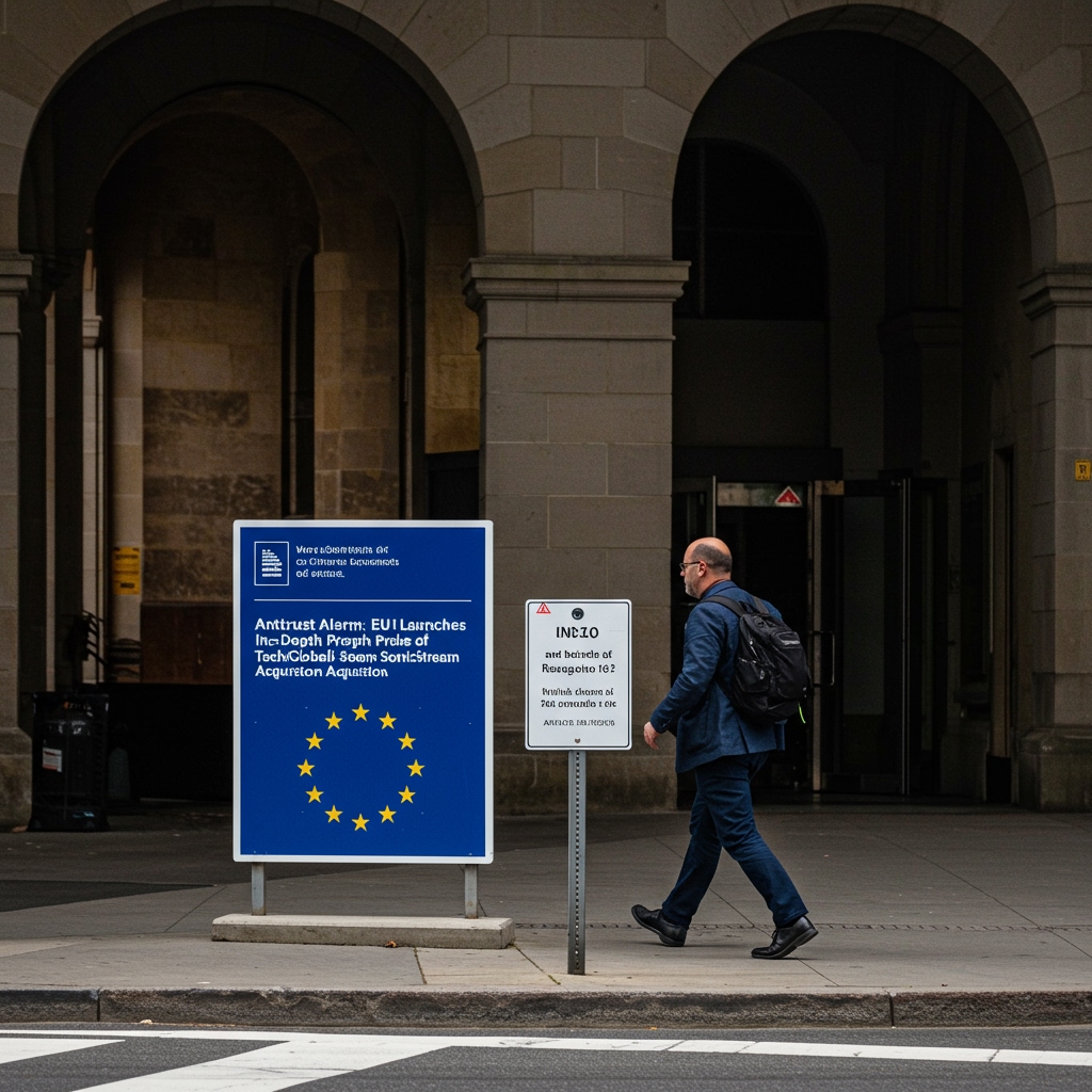 Antitrust Alarm: EU Launches In Depth Probe into TechGlobal SonicStream Acquisition
