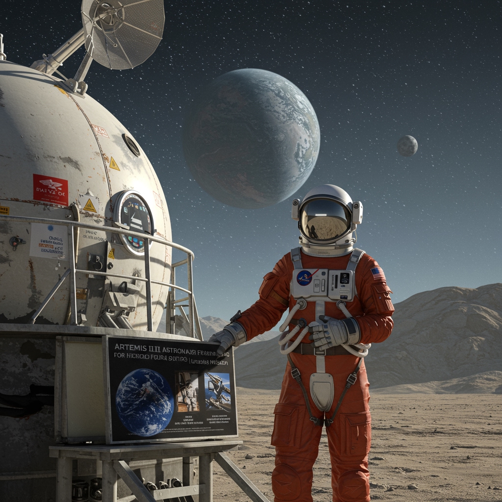 Artemis III Astronauts Enter Intense Training Phase for Historic Lunar South Pole Mission