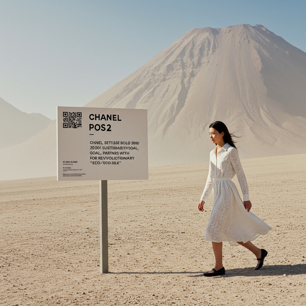 Chanel Sets Bold 2030 Sustainability Goal, Partners with BioTex for Revolutionary 'Eco Silk'
