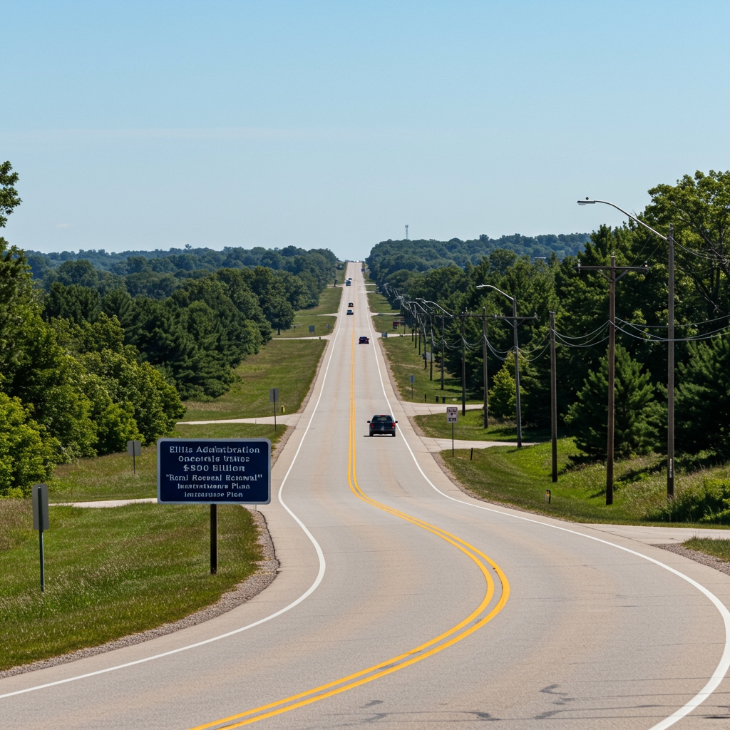 Ellis Administration Unveils $500 Billion 'Rural Renewal' Infrastructure Plan
