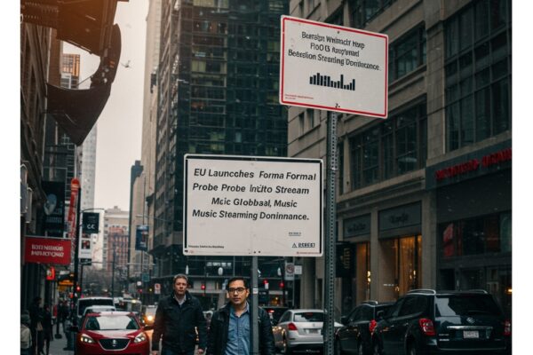 EU Launches Formal Antitrust Probe into StreamGlobal Music Streaming Dominance