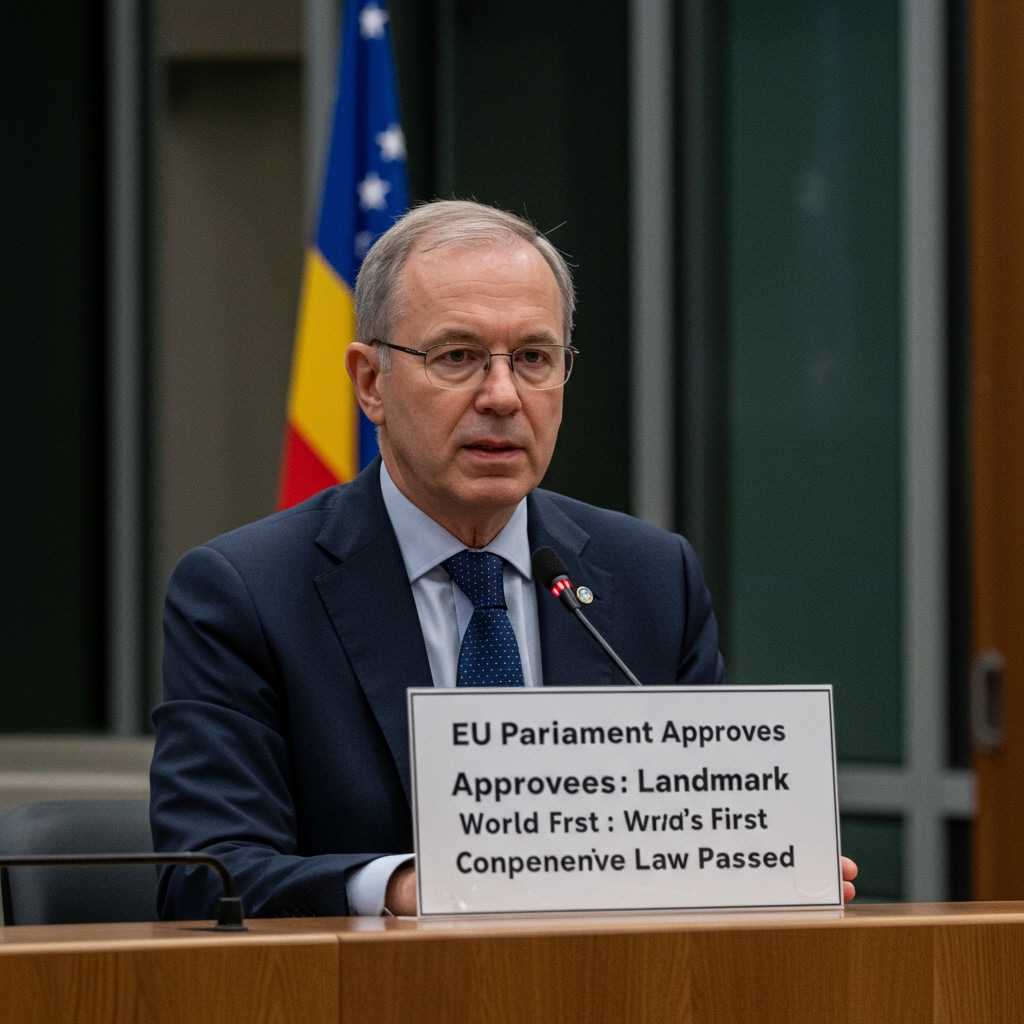 EU Parliament Approves Landmark AI Act: World's First Comprehensive Law Passed