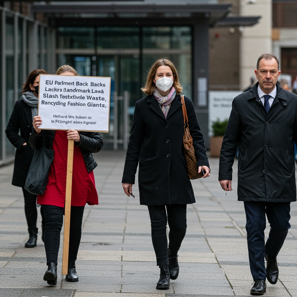 EU Parliament Backs Landmark Law to Slash Textile Waste, Mandating Recycling for Fashion Giants