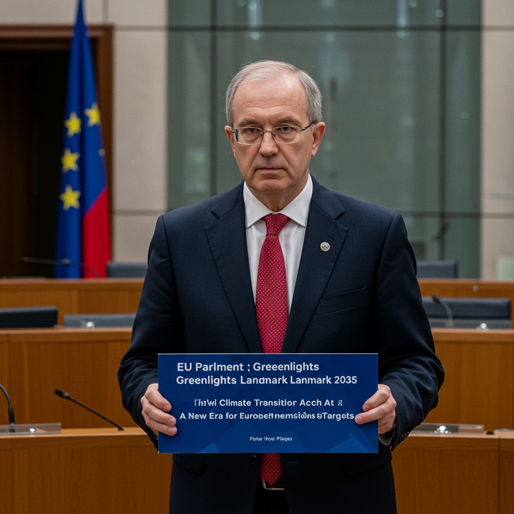 EU Parliament Greenlights Landmark 2035 Climate Transition Act: A New Era for European Emissions Targets