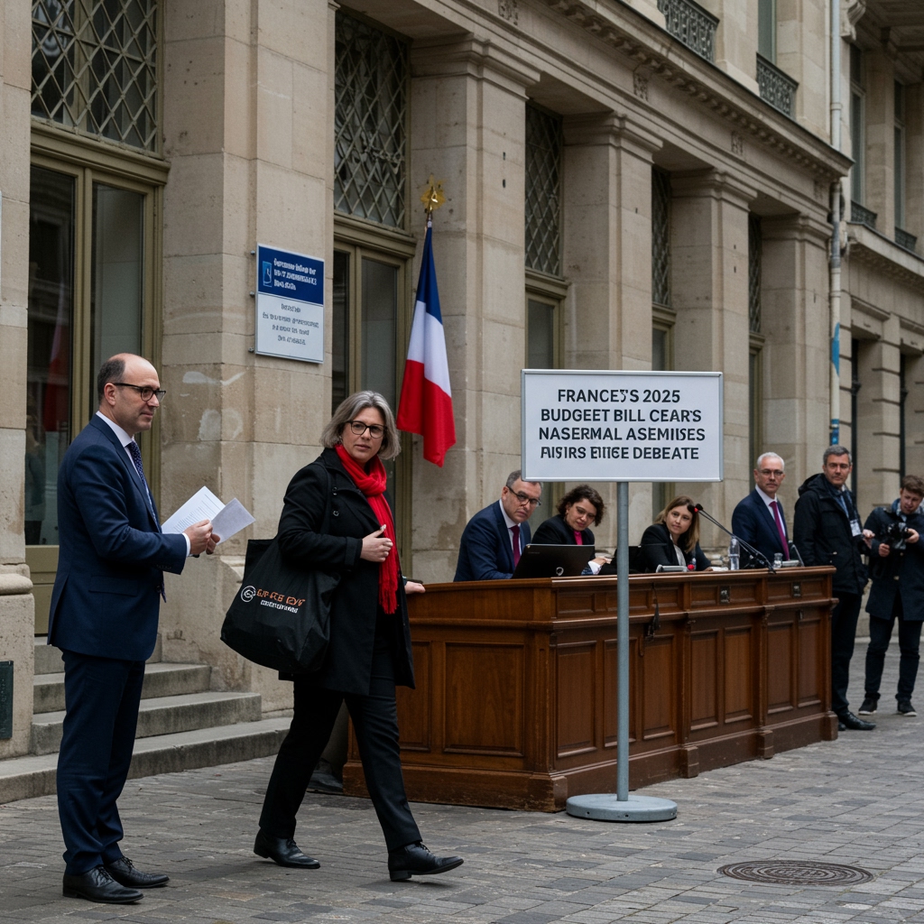 France's 2025 Budget Bill Clears National Assembly Amidst Fierce Debate