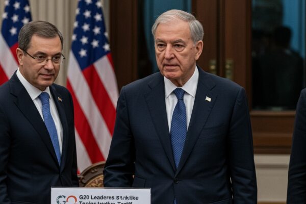 G20 Leaders Strike Tentative Tariff Reduction Deal in Geneva Amid Growth Concerns