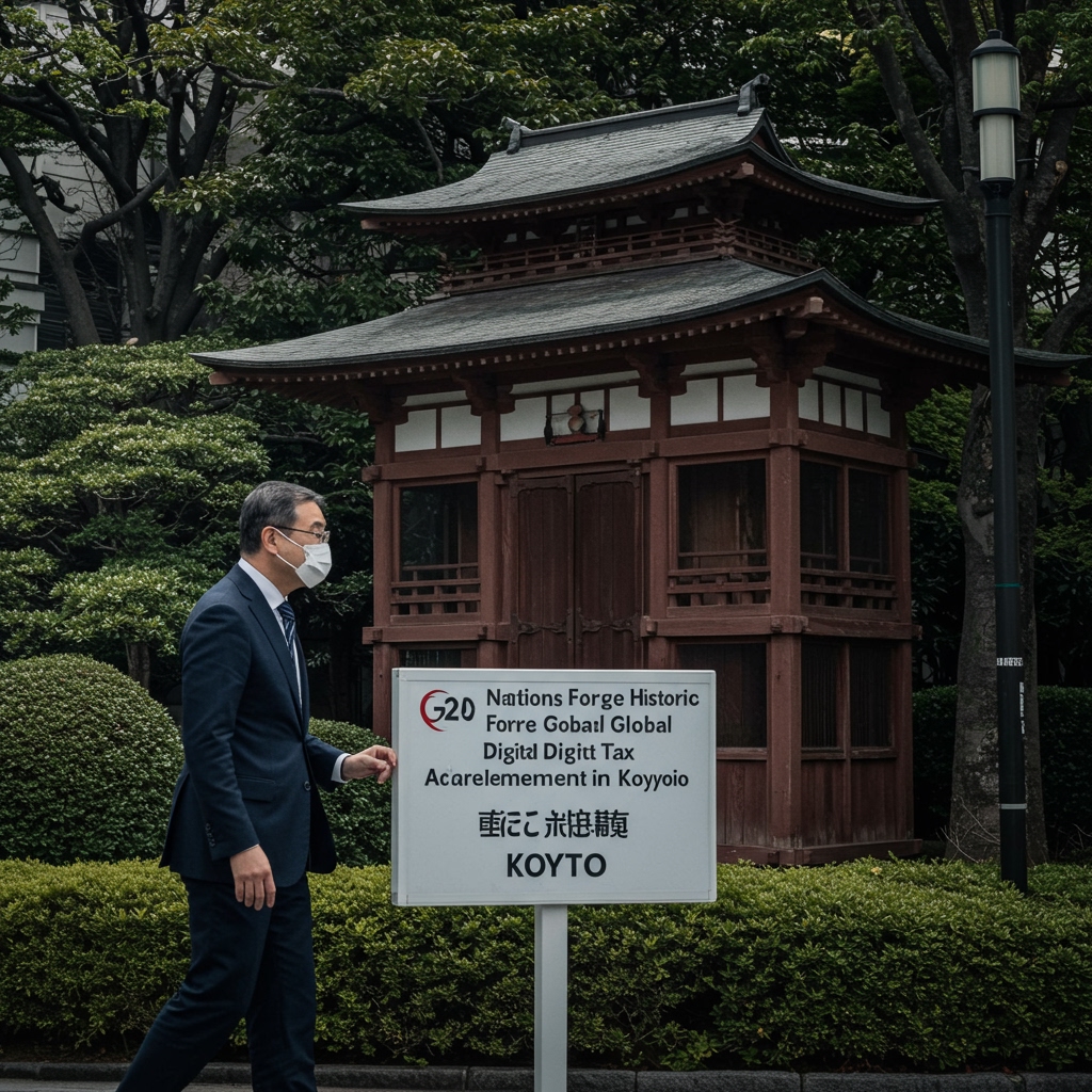 G20 Nations Forge Historic Global Digital Tax Agreement in Kyoto