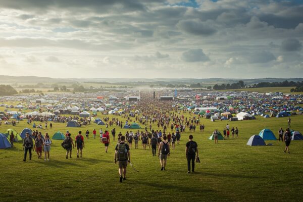 Glastonbury 2025 Begins: Gates Open at Worthy Farm Ahead of Headline Sets by The 1975, Neil Young, Rod Stewart, Olivia Rodrigo