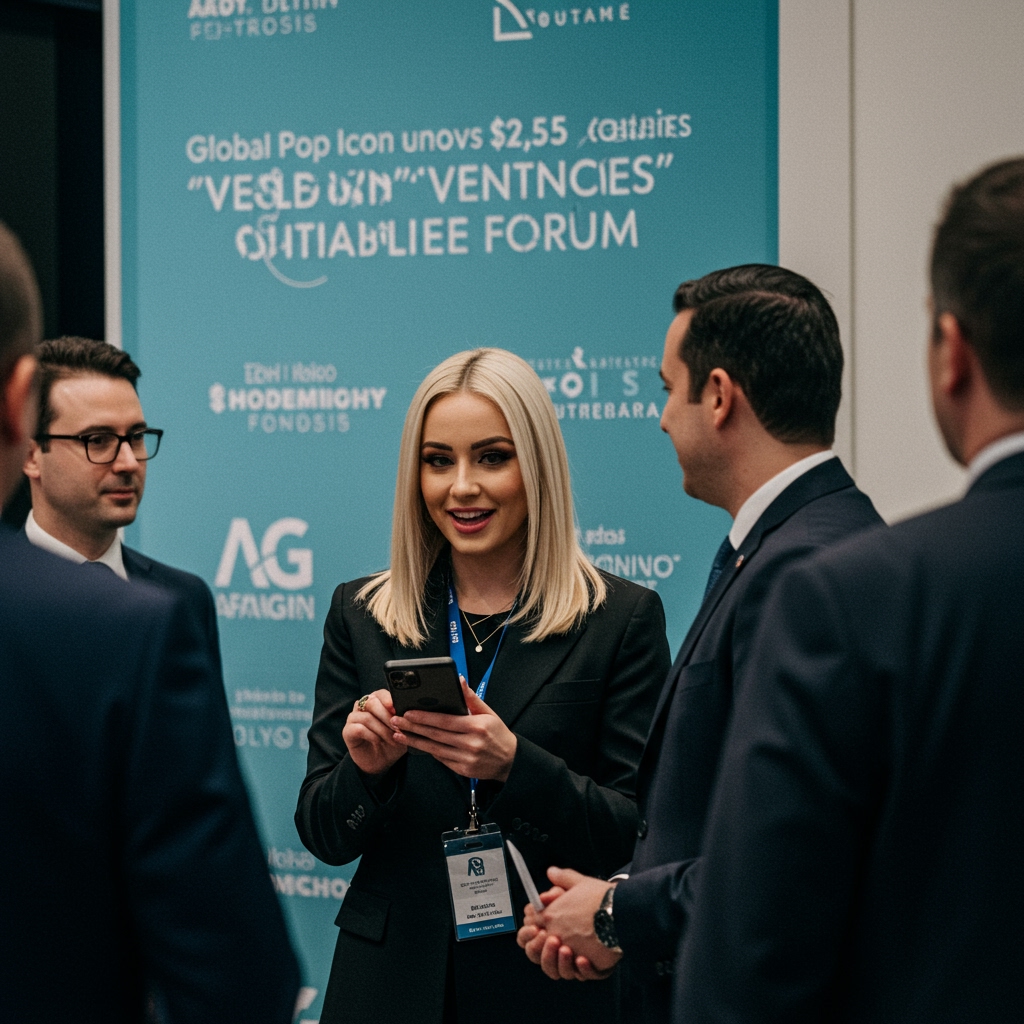 Global Pop Icon Aria Nova Unveils $2.5 Billion 'Verde Ventures' Sustainable Fund at World Economic Forum