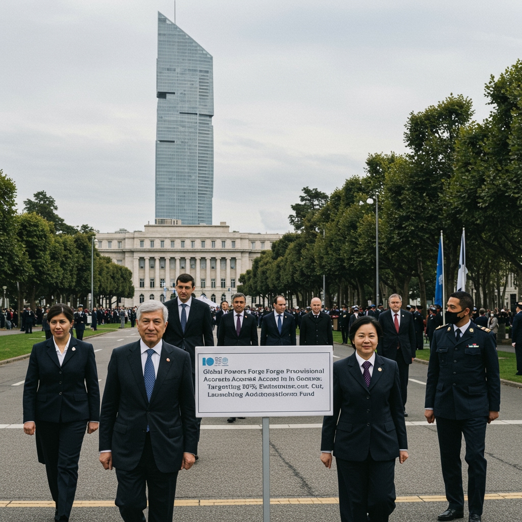 Global Powers Forge Provisional Climate Accord in Geneva: Targeting 20% Emissions Cut, Launching Adaptation Fund