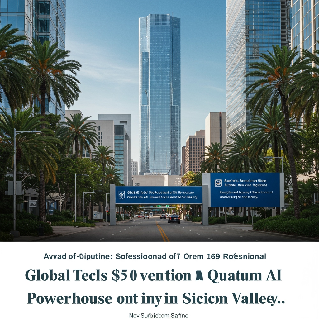 GlobalTech Unveils $50 Billion Quantum AI Powerhouse in Silicon Valley