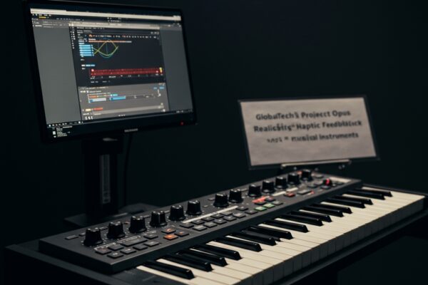 GlobalTech's Project Opus: Realistic Haptic Feedback Revolutionizes Digital Musical Instruments
