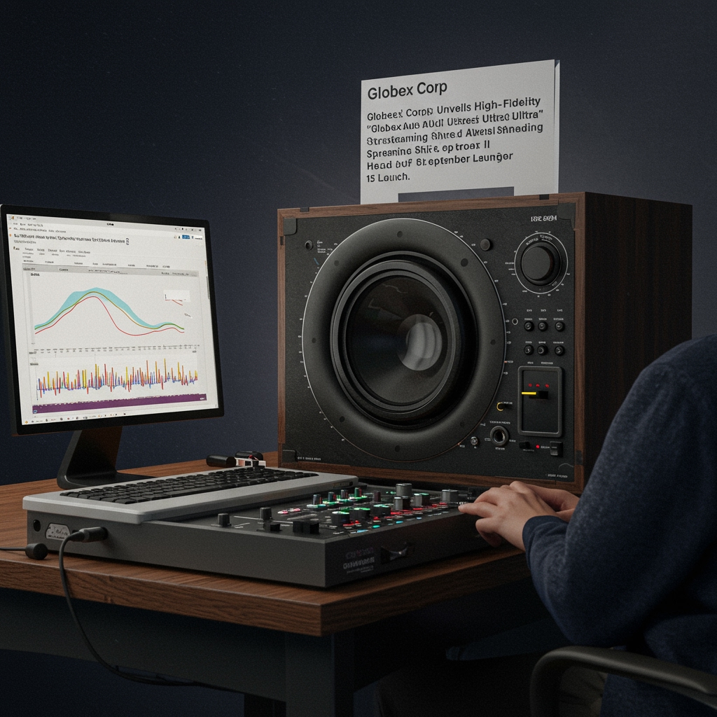 Globex Corp Unveils High Fidelity 'Globex Audio Ultra' Streaming Service Ahead of September 15 Launch