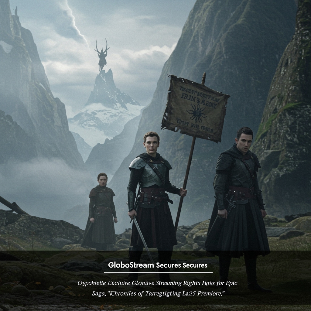 GloboStream Secures Exclusive Global Streaming Rights for Epic 'Chronicles of Eldoria' Saga, Targeting Late 2025 Premiere