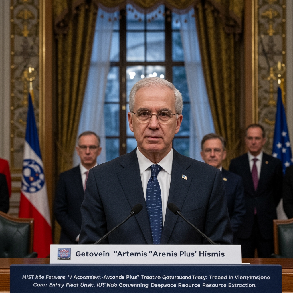 Historic 'Artemis Accords Plus' Treaty Signed in Vienna Governing Deep Space Resource Extraction