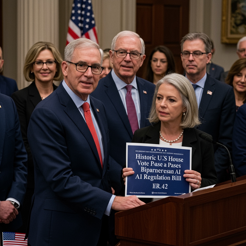 Historic US House Vote Passes Sweeping Bipartisan AI Regulation Bill HR 42