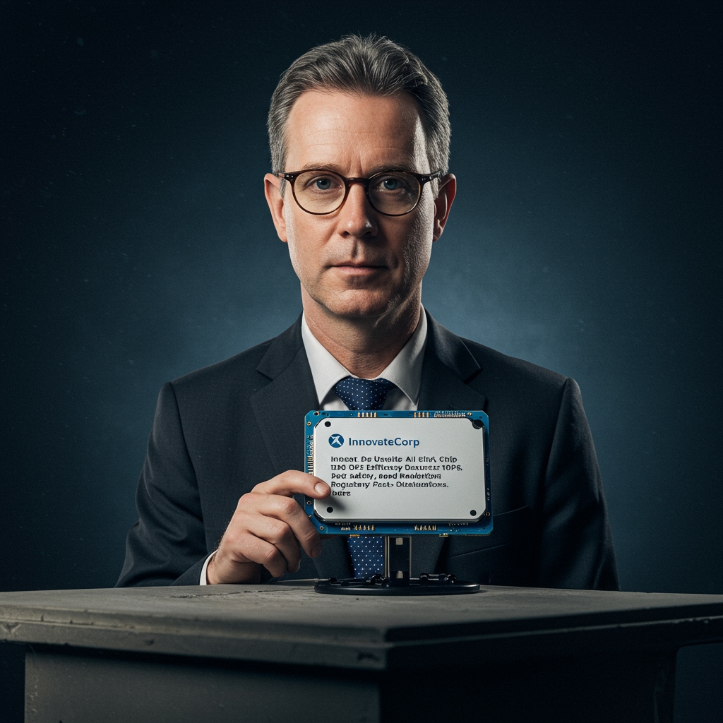 InnovateCorp Unveils 'Orion' AI Chip: 1200 TOPS, Efficiency, and Safety Prioritized Post Regulatory Discussions