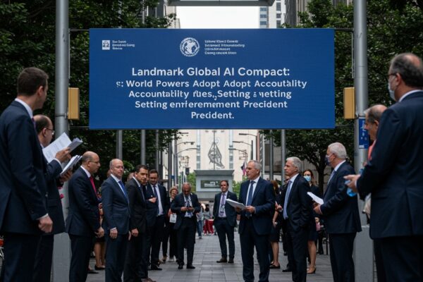 Landmark Global AI Compact: World Powers Adopt Accountability Rules, Setting Enforcement Precedent Landmark Global AI Compact: World Powers Adopt Accountability Rules, Setting Enforcement Precedent