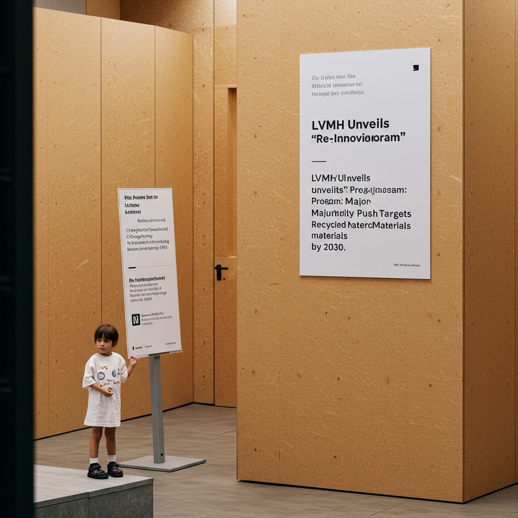 LVMH Unveils 'Re Innovate' Program: Major Circularity Push Targets 50% Recycled Materials by 2030