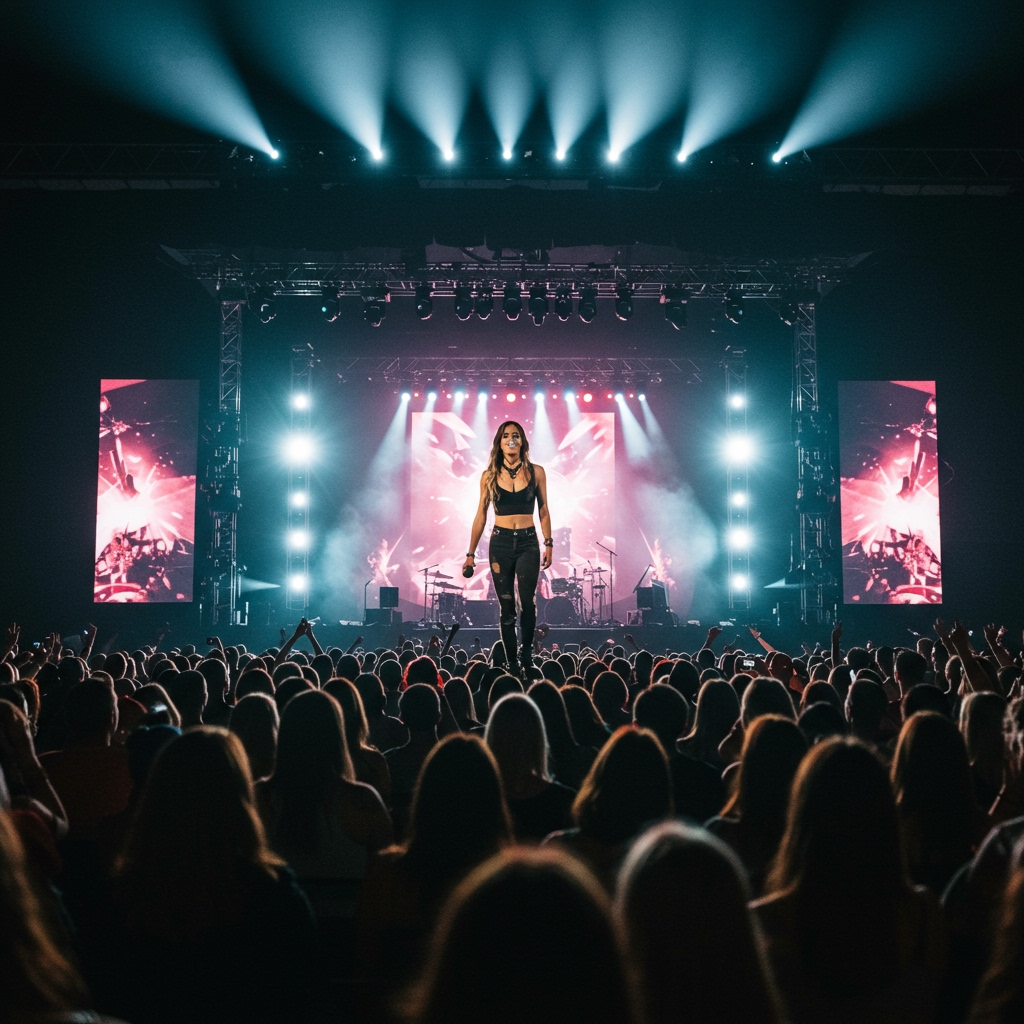 Lyra Confirms Massive 'The Lumina Run' Global Stadium Tour for Late 2025, Announces Completed New Album for Summer