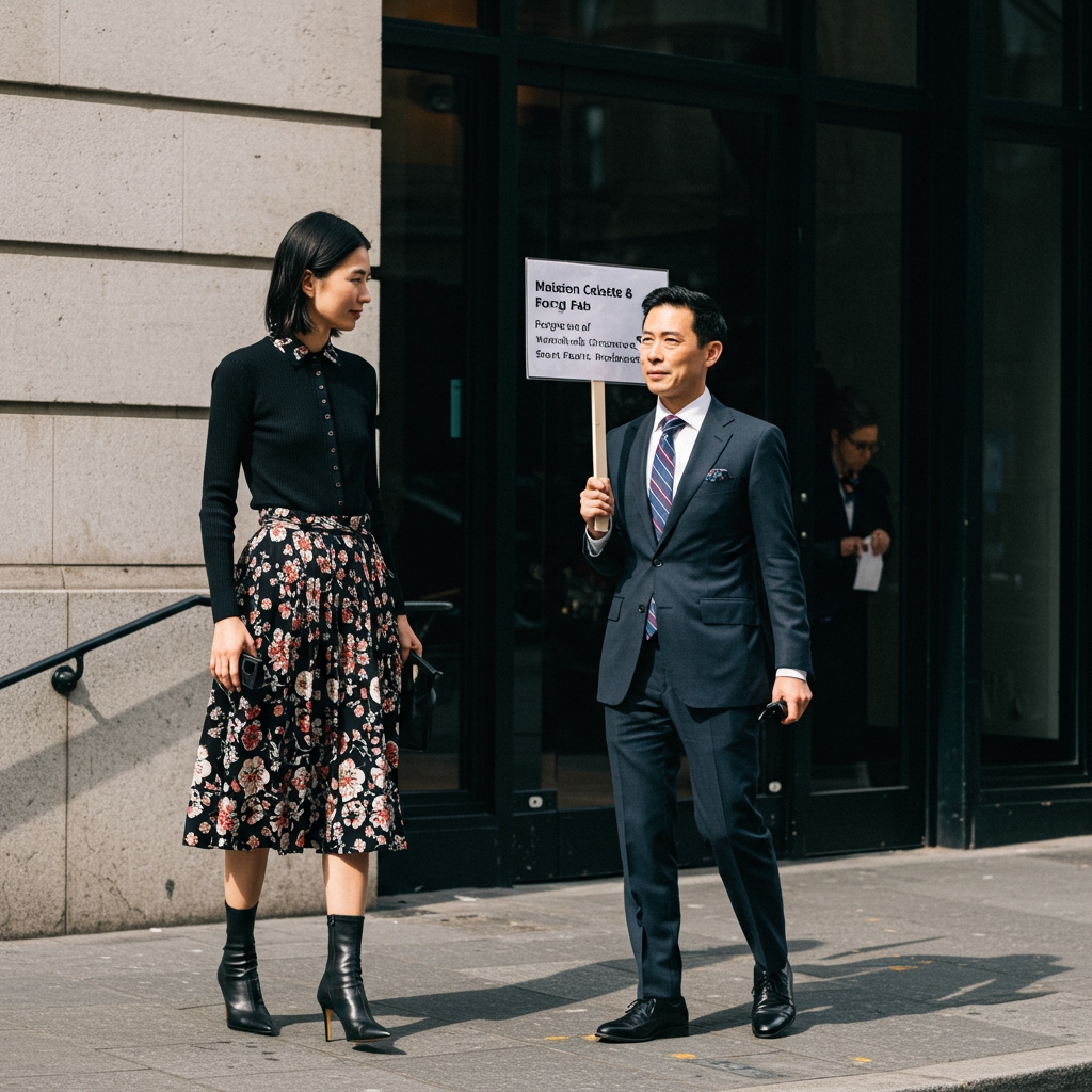 Maison Celeste & InnoFab Forge Future of Fashion with 'Chromaweave' Smart Fabric Partnership