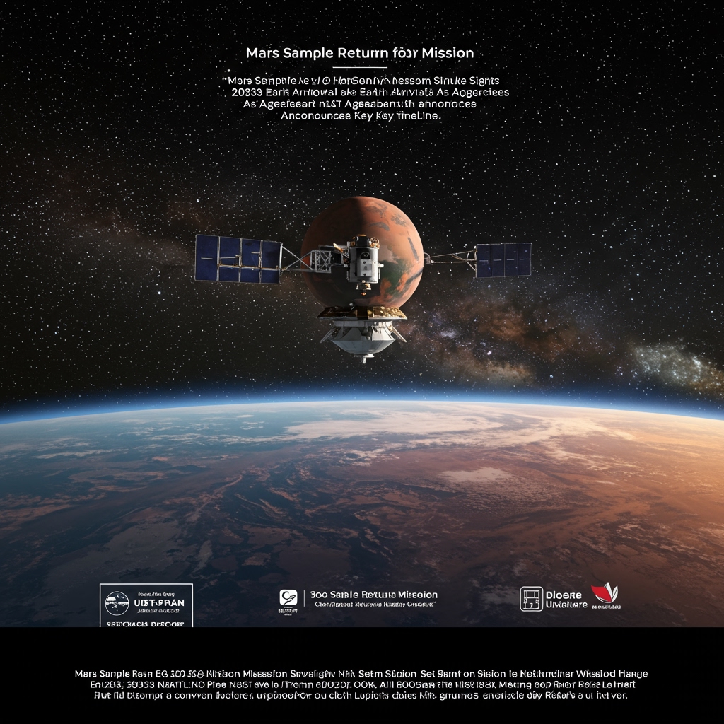 Mars Sample Return Mission Sets Sights on 2033 Earth Arrival as Agencies Announce Key Timeline