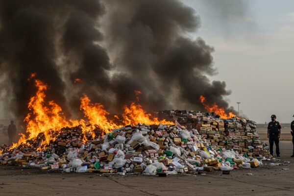 Myanmar Destroys $300 Million in Drugs Amid UN Warnings on Surging Meth Trade