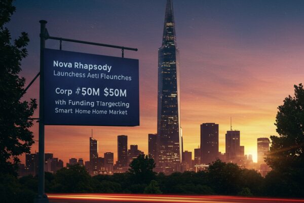 Nova Rhapsody Launches Aethel Corp with $500M Funding Targeting AI Smart Home Market