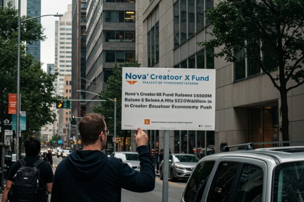 Nova’s CreatorX Fund Raises $500M Series A, Hits $2 Billion Valuation in Creator Economy Push Nova's CreatorX Fund Raises $500M Series A, Hits $2 Billion Valuation in Creator Economy Push