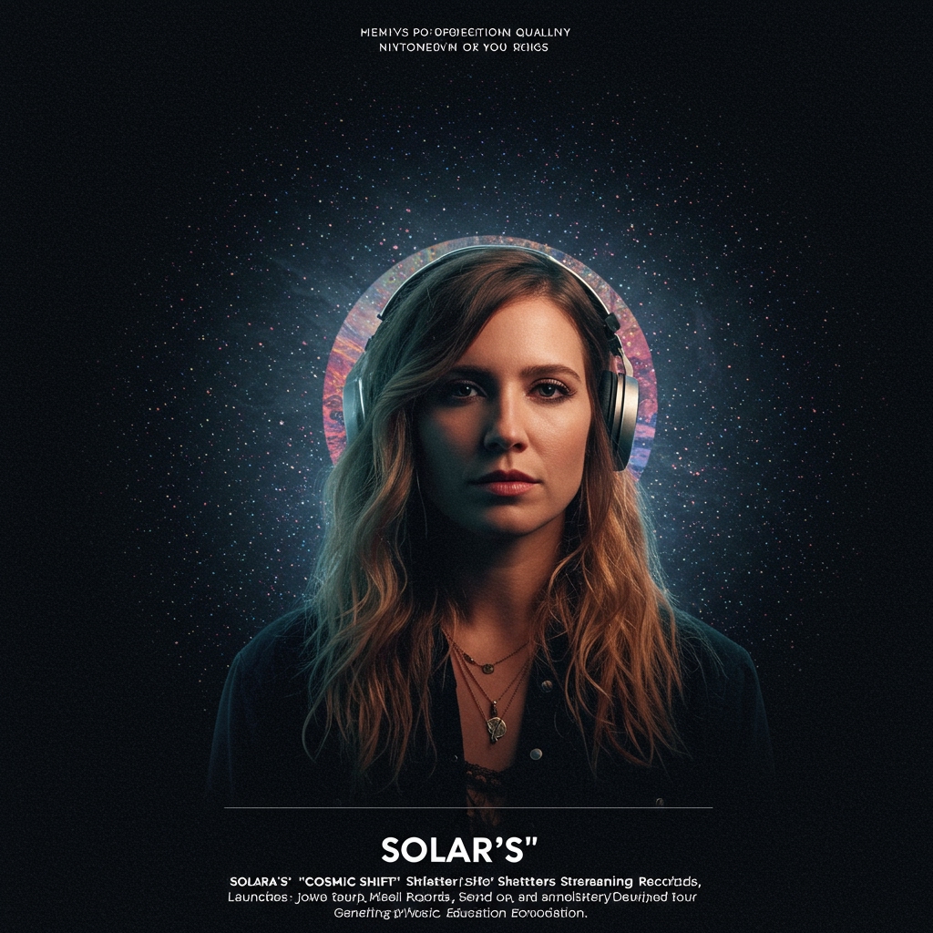 Solara's 'Cosmic Shift' Shatters Streaming Records, Launches Global Tour Benefiting Music Education Foundation