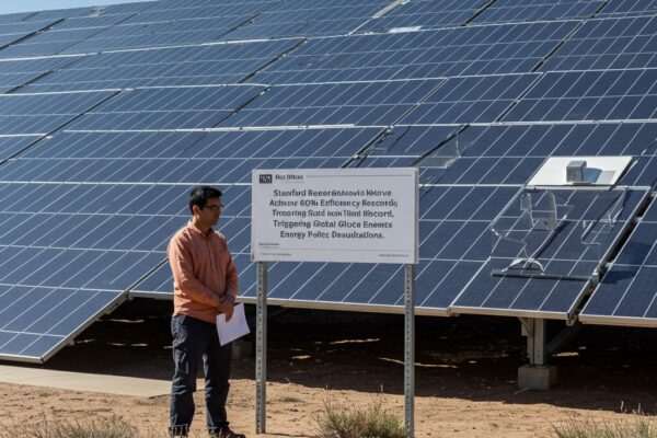 Stanford Researchers Achieve Historic 60% Solar Efficiency Record, Triggering Global Energy Policy Discussions Stanford Researchers Achieve Historic 60% Solar Efficiency Record, Triggering Global Energy Policy Discussions