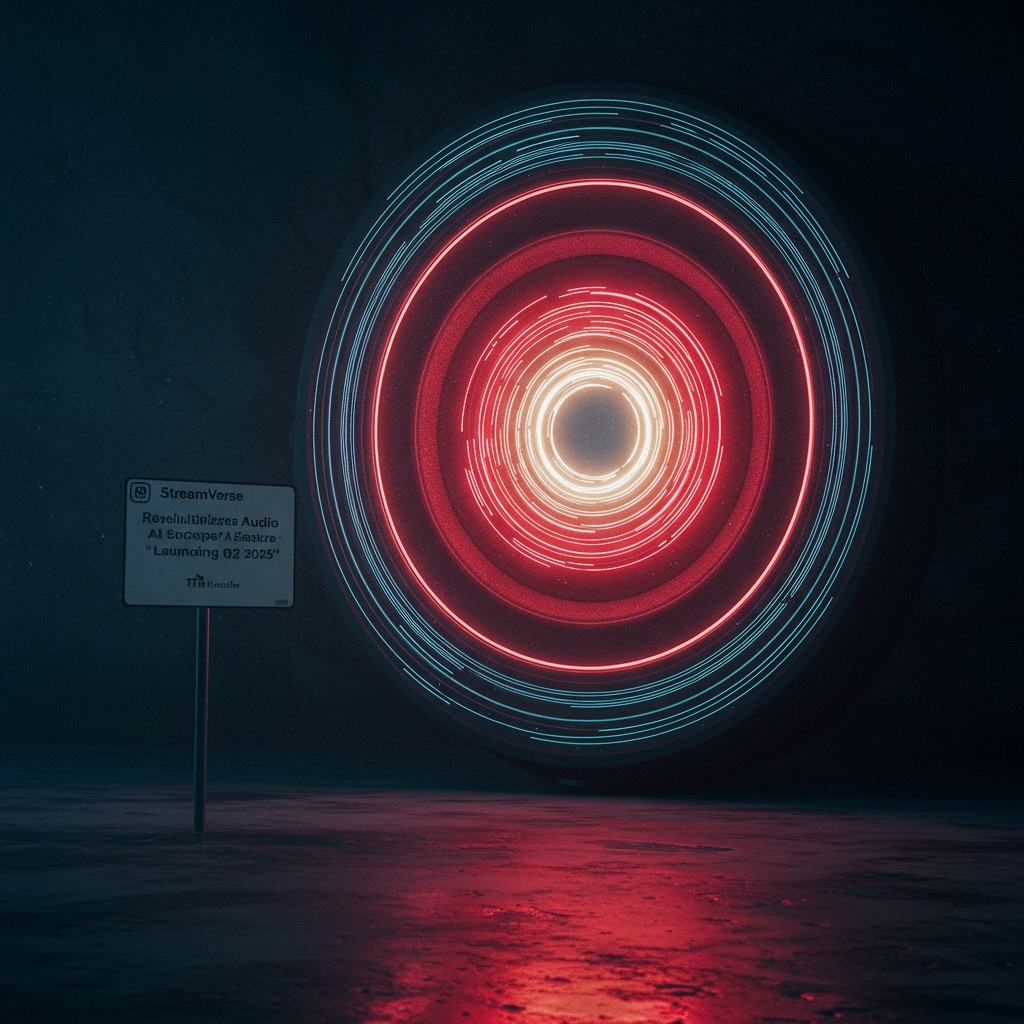 StreamVerse Revolutionizes Audio with 'SonicScape' AI Spatial Feature, Launching Q2 2025