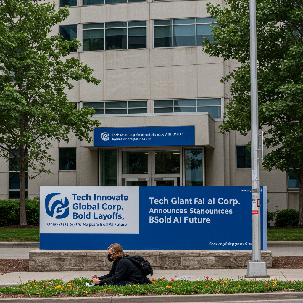 Tech Giant Innovate Global Corp. Announces 15,000 Layoffs, Bold AI Future