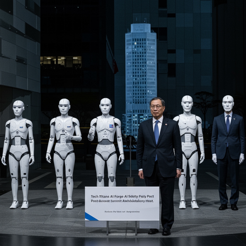 Tech Titans Forge AI Safety Pact Post Brussels Summit Amidst Regulatory Heat