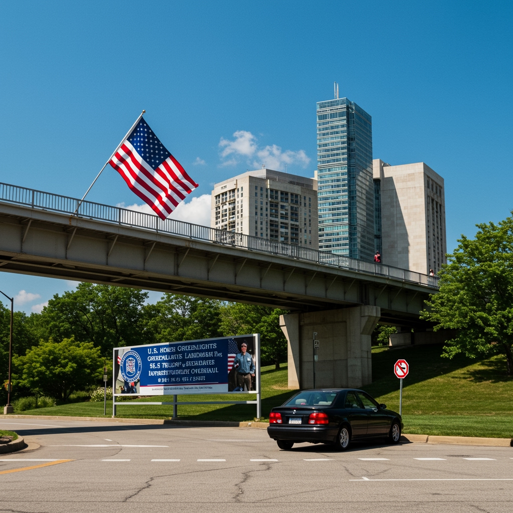 U.S. House Greenlights Landmark $1.5 Trillion Infrastructure Overhaul