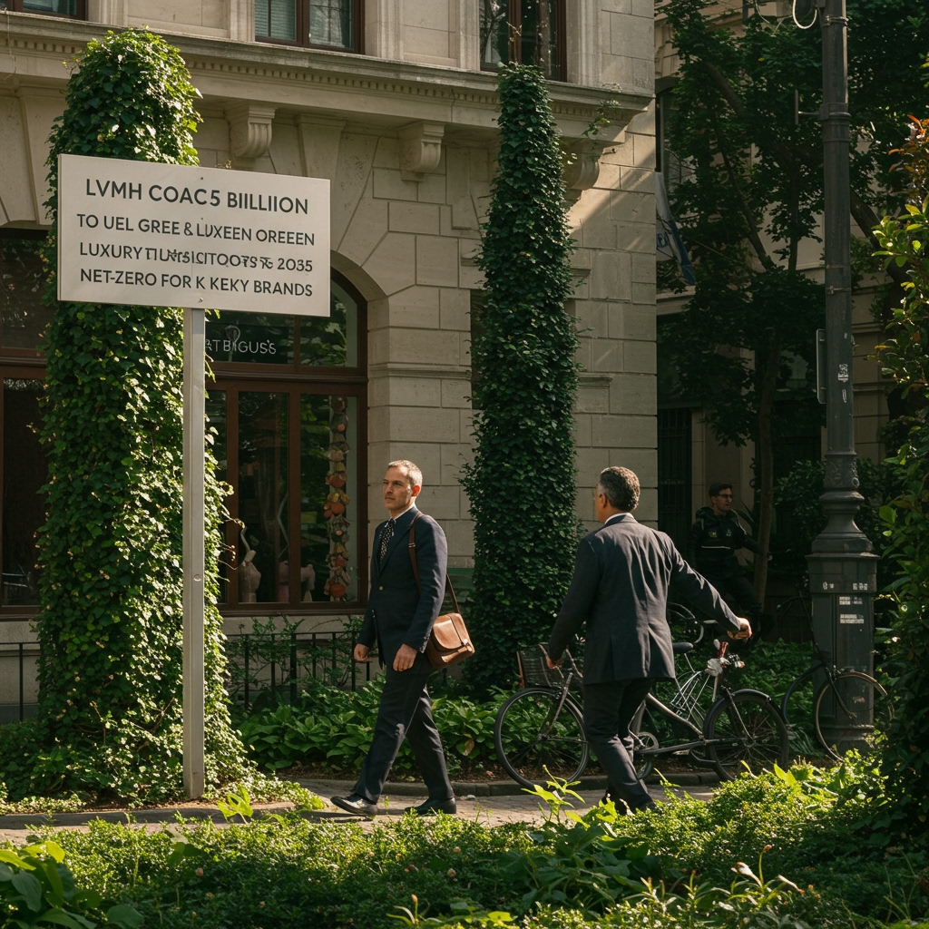 LVMH Commits u20AC5 Billion to Fuel Green Luxury Transition, Targets 2035 Net Zero for Key Brands