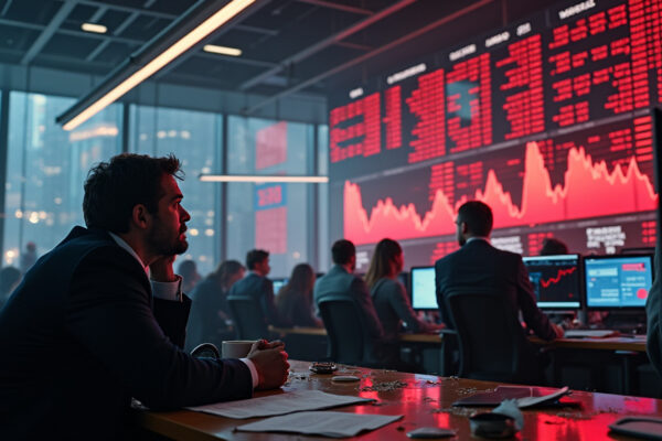 Global Markets Tumult: Inflation Surge Triggers Dow Jones Plunge and Investor Flight to Safety