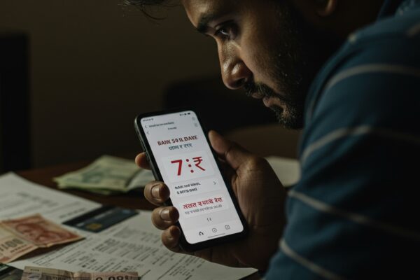 Viral Post Highlights Urban India’s Deepening Debt Crisis as Bank Balance Plummets to ₹7 Viral Post Highlights Urban India's Deepening Debt Crisis as Bank Balance Plummets to ₹7