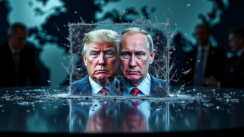 Disinformation Blitz: AI Generated Trump Putin Fakes Undermine Ukraine Diplomacy