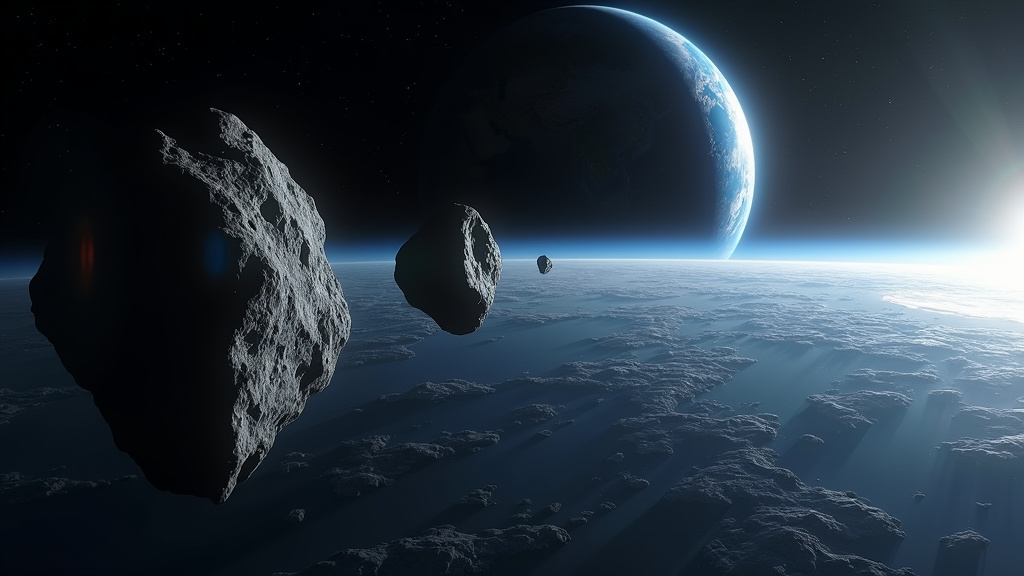 NASA Confirms Close Flybys: Two Giant Asteroids on August 8, 2025, Pose No Earth Threat