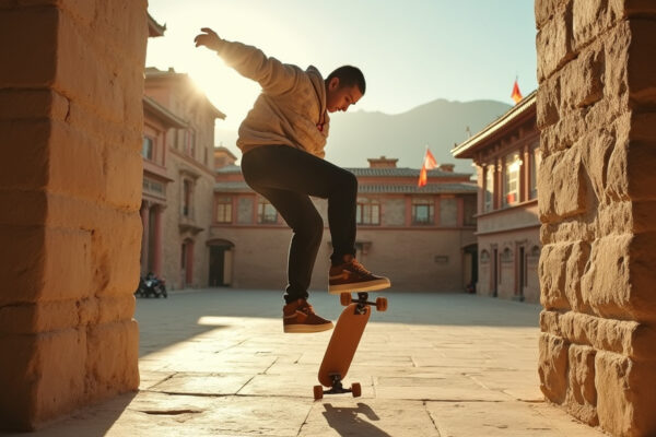 Riding the Plateau: How Skateboarding is Igniting Freedom and Self-Expression for Young Tibetans
